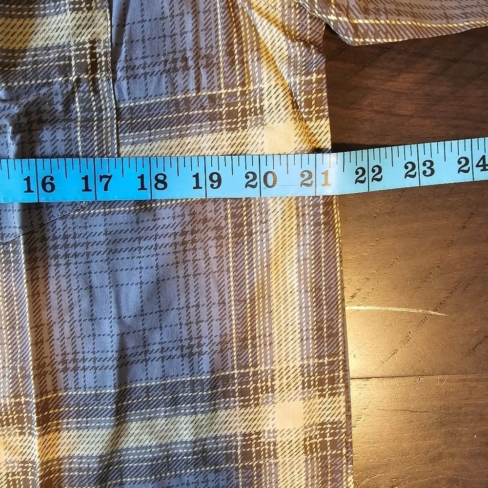 WeWoreWhat Women's Sleepwear Plaid Long Sleeve Pajama Top, Size XS - Picture 8 of 12